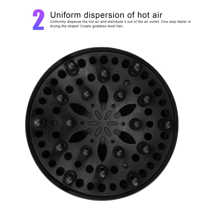 Máy Sấy Tóc Khuếch Tán Nhiệt Độ Cao Thời Trang Thông Dụng