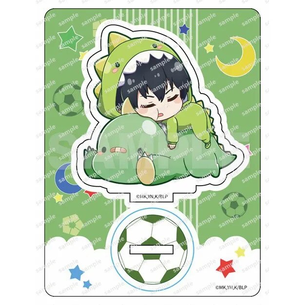 Mô hình Standee Blue Lock Anime standing Bachira Meguru Mikage Reo Mini dfhxh Phụ kiện trang trí để bàn góc học tập