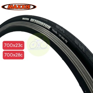 Vỏ xe đạp maxxis 700x23c / 700x28c / lốp xe đạp road touring detonator