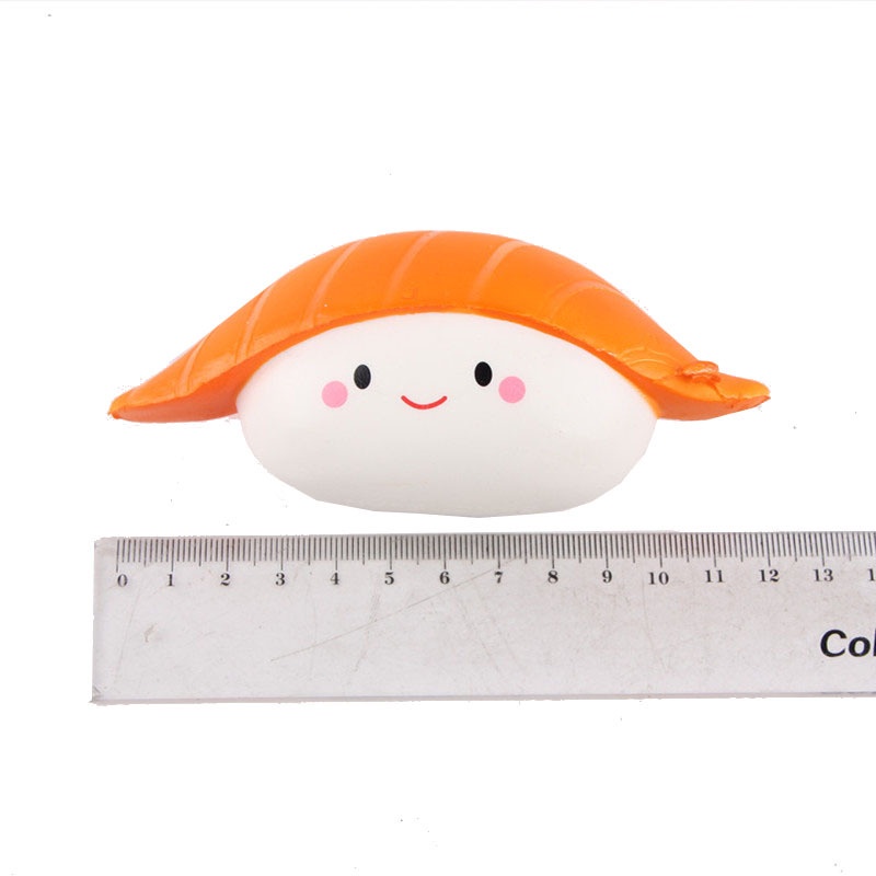 Squishy Lớn JUMBO Hình bánh màn thầu đội mũ Đồ Chơi Xốp Giảm Stress Hình mềm mịn dễ Thương đàn hồi Cho Bé