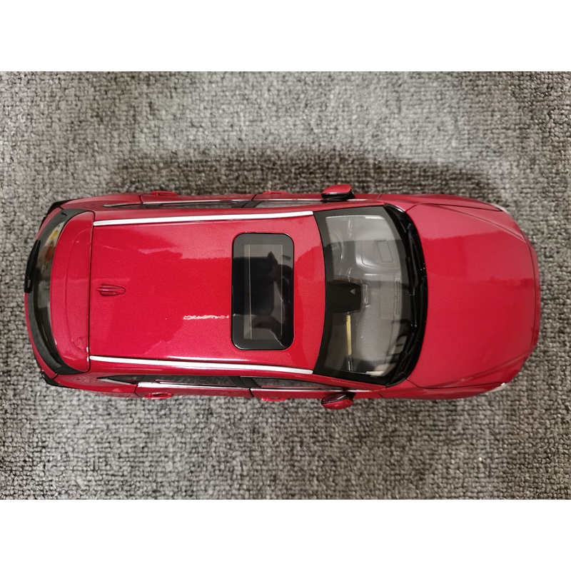 MÔ HÌNH SUV MAZDA CX5  TỈ LỆ 1:18 MÀU ĐỎ có ô tô tặng kèm