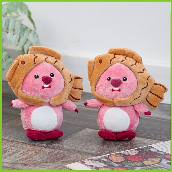 Búp Bê Nhồi Bông Tai Taiiyaki Dễ Thương Dùng Làm Quà Tặng