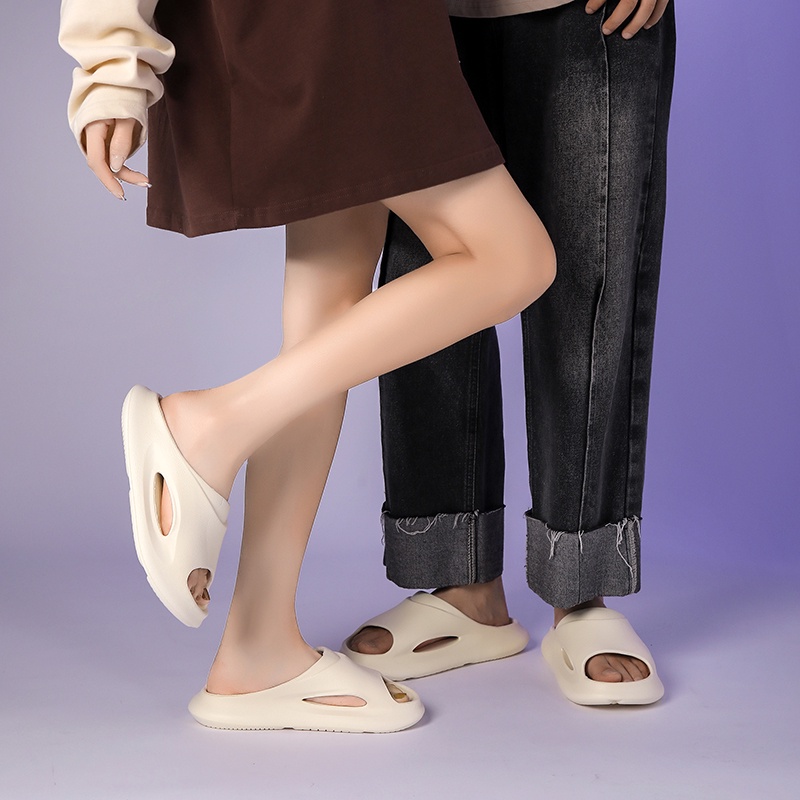 Dép Quai Ngang Đế Dày Thoáng Khí Chống Trượt Thời Trang Mùa Hè 2023 Mới Cho Nam