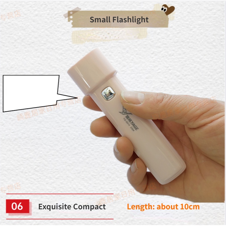 Đèn Pin led mini Siêu Sáng Bỏ Túi Sử Dụng Pin lithium