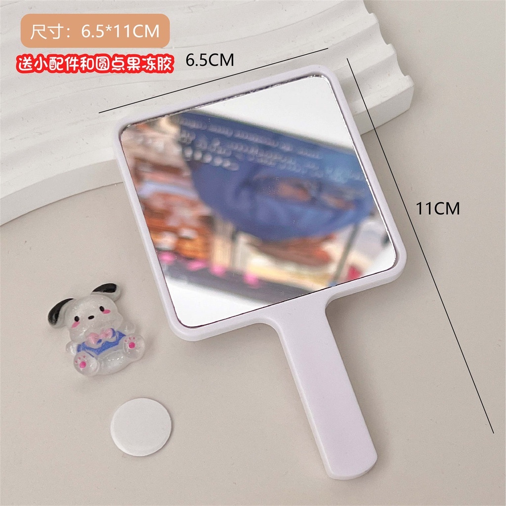 Gương Trang Điểm Cầm Tay Mini Kiểu Hoạt Hình Sanrio Đáng Yêu