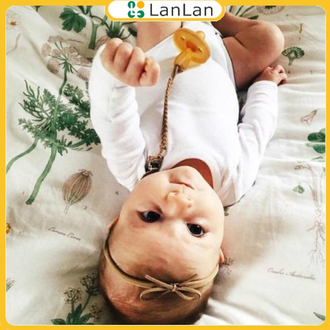 Bộ 2 Kẹp Ti Giả + Dây Xích + Băng Đô Cài Tóc Xinh Xắn Cho Bé