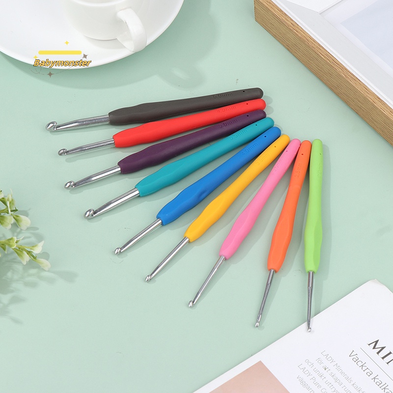 1 Cây Móc Len Tay Cầm Cao Su Mềm 2.0-6.0mm