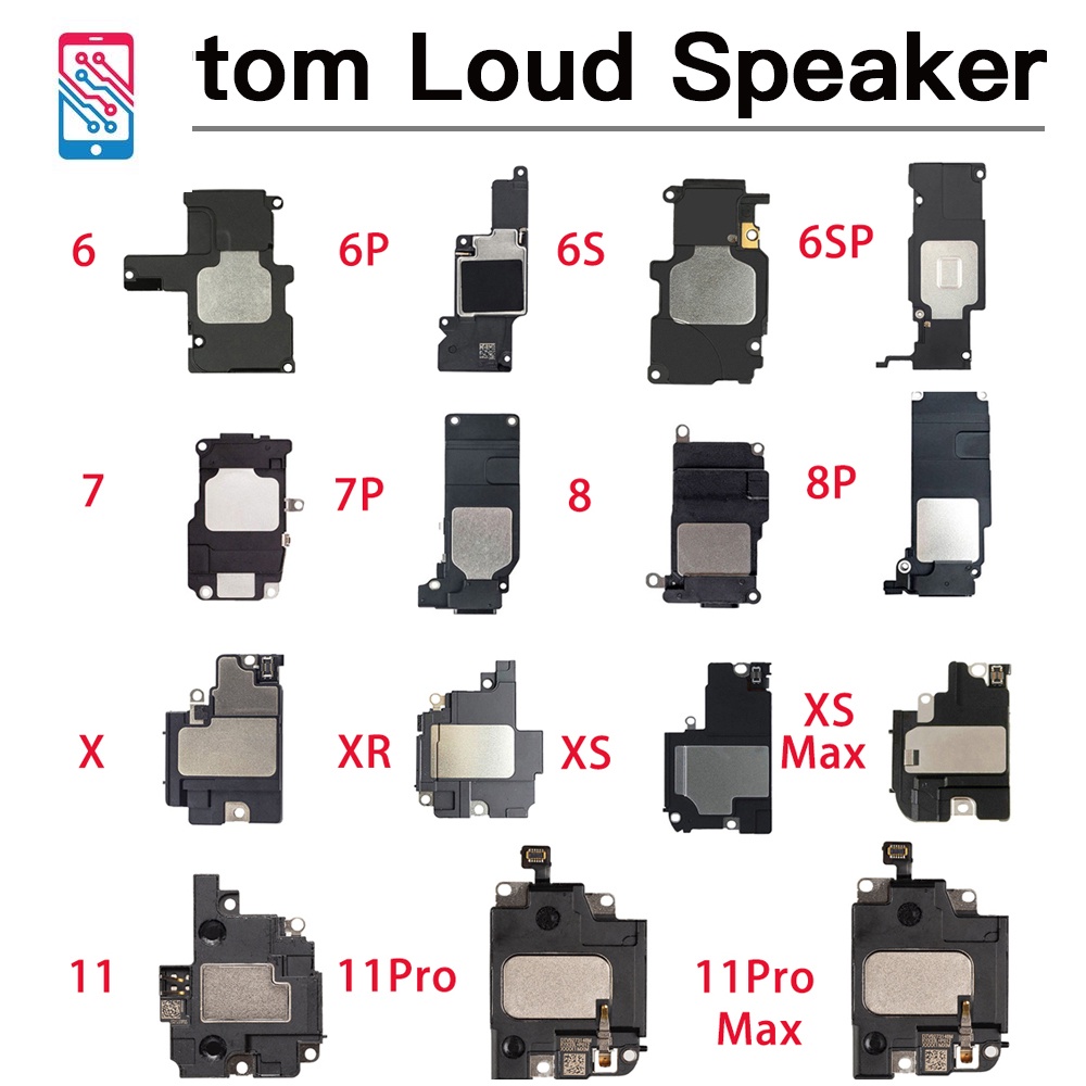 Loa To Cho iPhone X XR XS 11 Pro Max 6 6P 6s 7 7P 8 Plus Buzzer Âm Thanh Ringer Ringtone Thay Thế