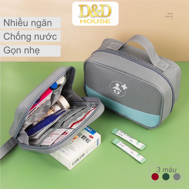 Túi y tế sơ cứu du lịch chống thấm nhỏ gọn
