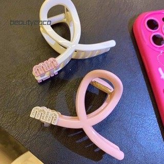 Beautycoco🍊Kẹp Tóc Hình Cá Mập Đính Đá Thời Trang Hàn Quốc