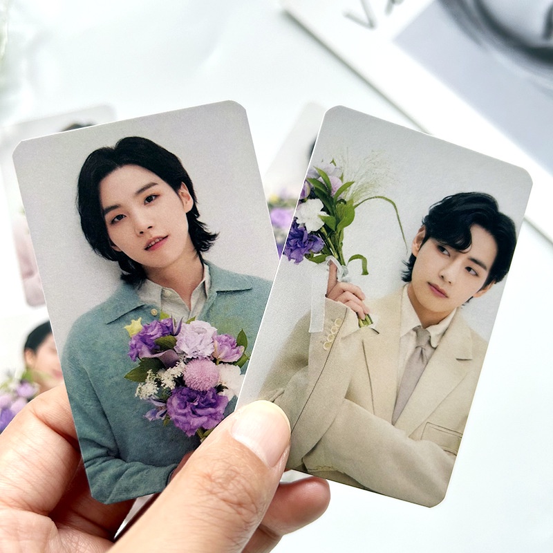Bộ Thiệp In Hình bts v jimin jungkook Thẻ
