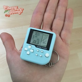 Máy chơi game cầm tay mini cổ điển kèm móc khóa mới