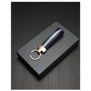 First Layer Cowhide Car Key Ring Leather Charm High-Grade Key Chain Ring Ring Creative Personality Men and Women Leather Sling F1aw