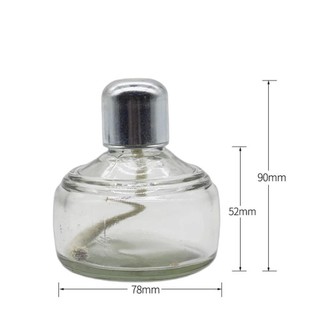 Đèn cồn UUMIR, Đầu đốt cồn thủy tinh 120ML, Đèn đốt cồn
