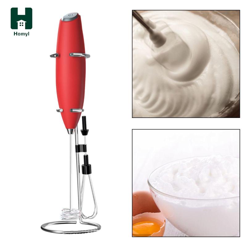 Homyl Máy Đánh Trứng Pha Cà Phê cappuccino Cầm Tay Đơn Giản Dễ Sử Dụng