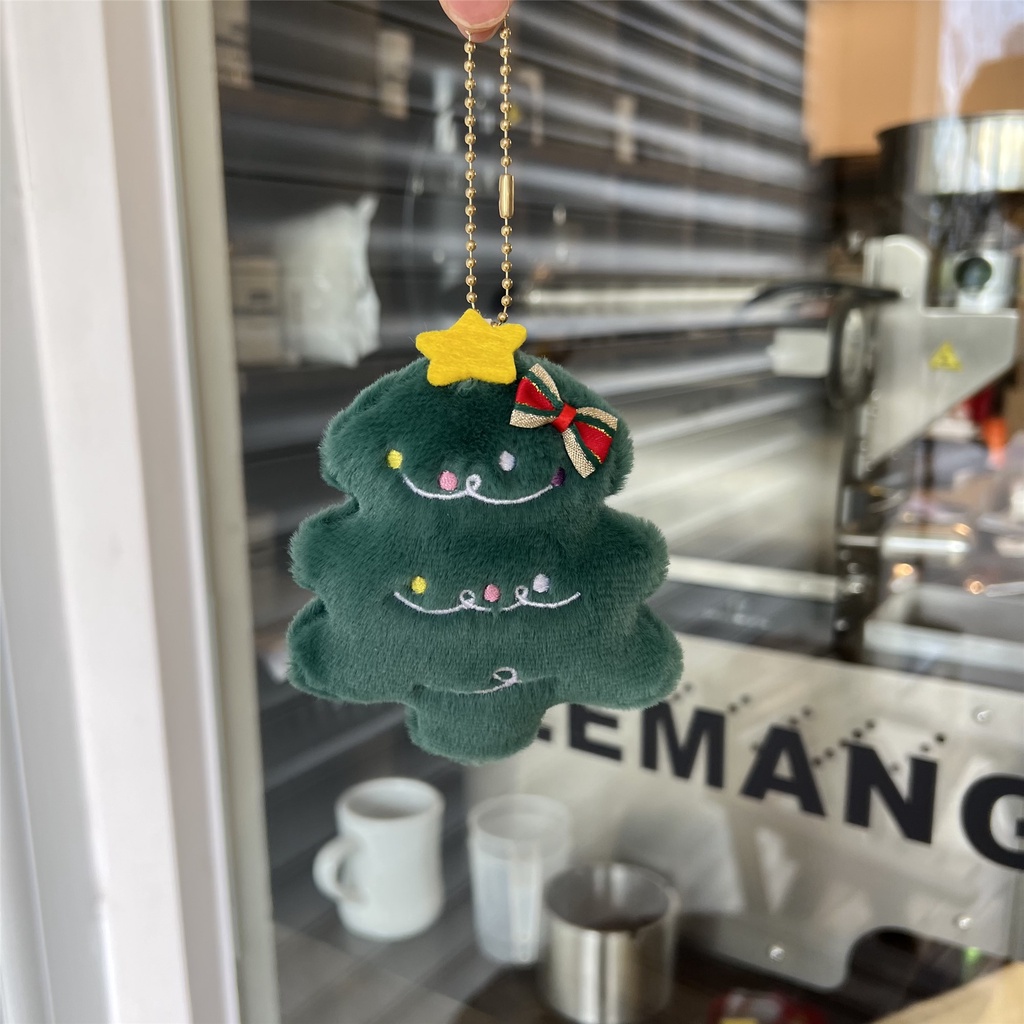 Móc Khóa Hình Ông Già Noel Hoạt Hình Đáng Yêu