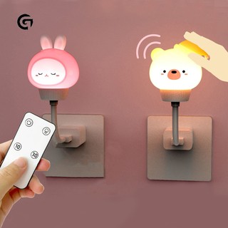  Geek02 Đèn Ngủ led Hình Gấu Dễ Thương Với Điều Khiển Từ Xa Dành Cho Trẻ Em 