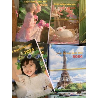 lịch cầm tay mini nhỏ 2024