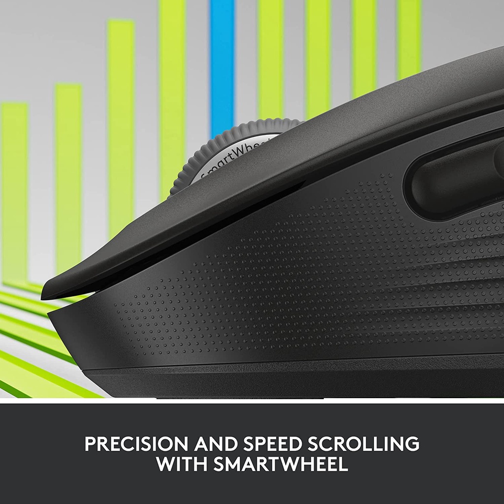 Chuột Logitech M650 không dây bluetooth SilentTouch - Cuộn SmartWheel - Bảo hành 12 tháng chính hãng