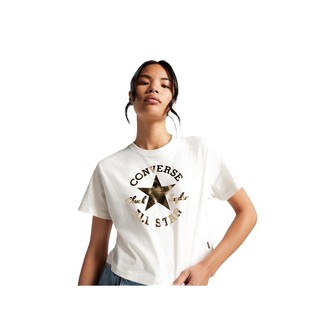 Áo Thun Ngắn Converse Chuck Patch Women's - Converse Egret
