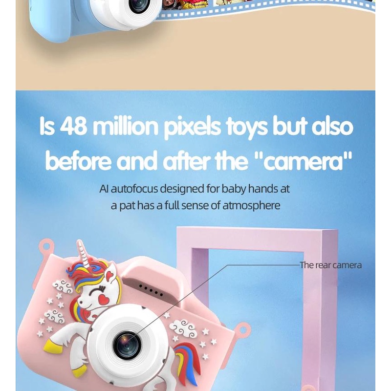 Máy Ảnh Kỹ Thuật Số x10s Màn Hình 4000w 2.0 ips Hình Kỹ Thuật Số Dễ Thương Cho Bé