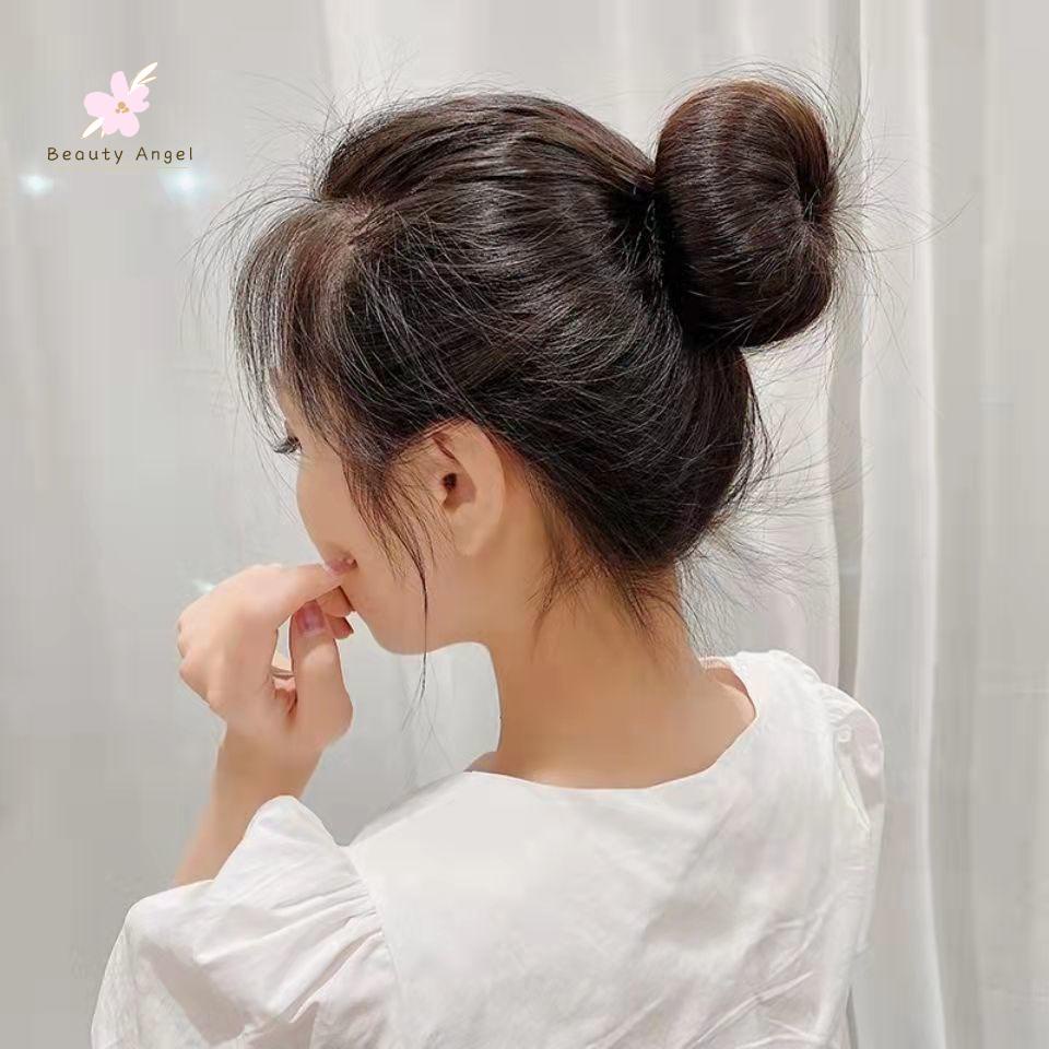 Dây Cột Tóc Đính Bóng Lông Xinh Xắn Cho Bé Gái