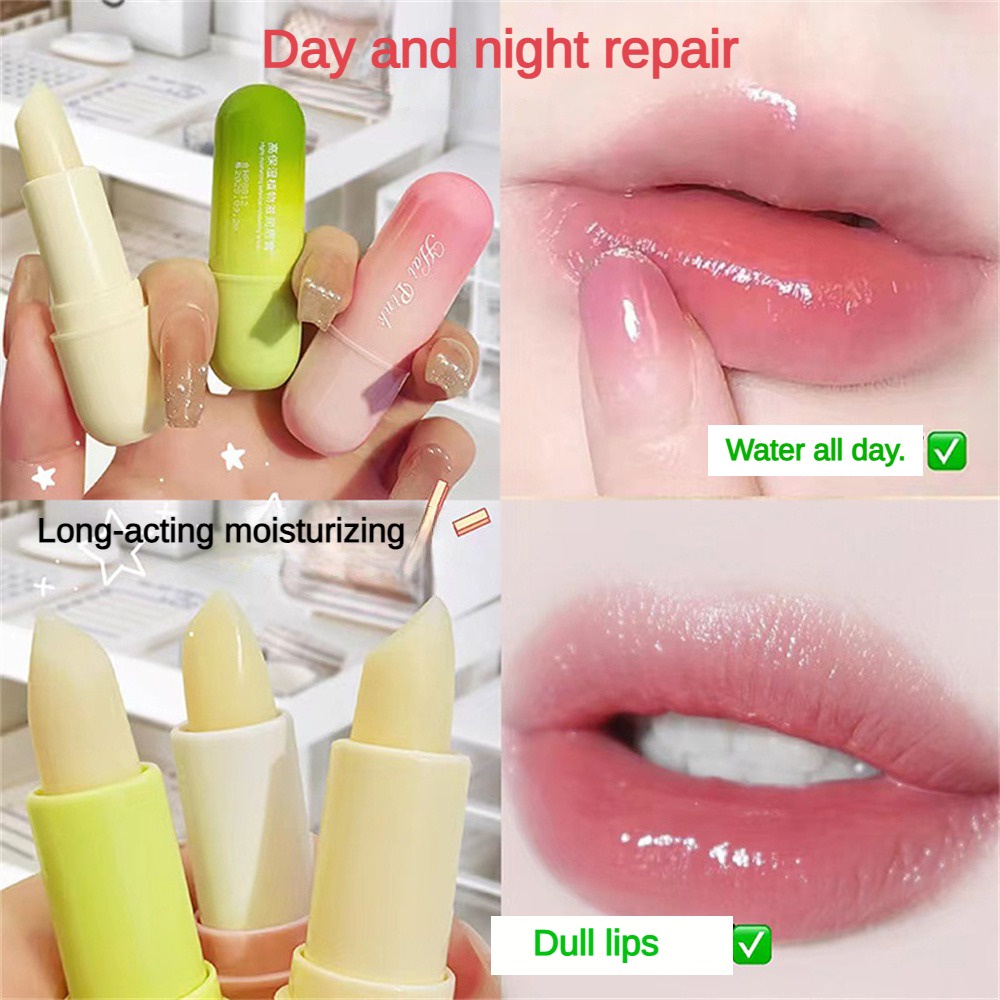 Mới Son Dưỡng Môi Dưỡng Ẩm Đổi Màu Môi Phim Chăm Sóc Môi Chống Nứt Nẻ Da Tẩy Tế Bào Chết JULYSTAR