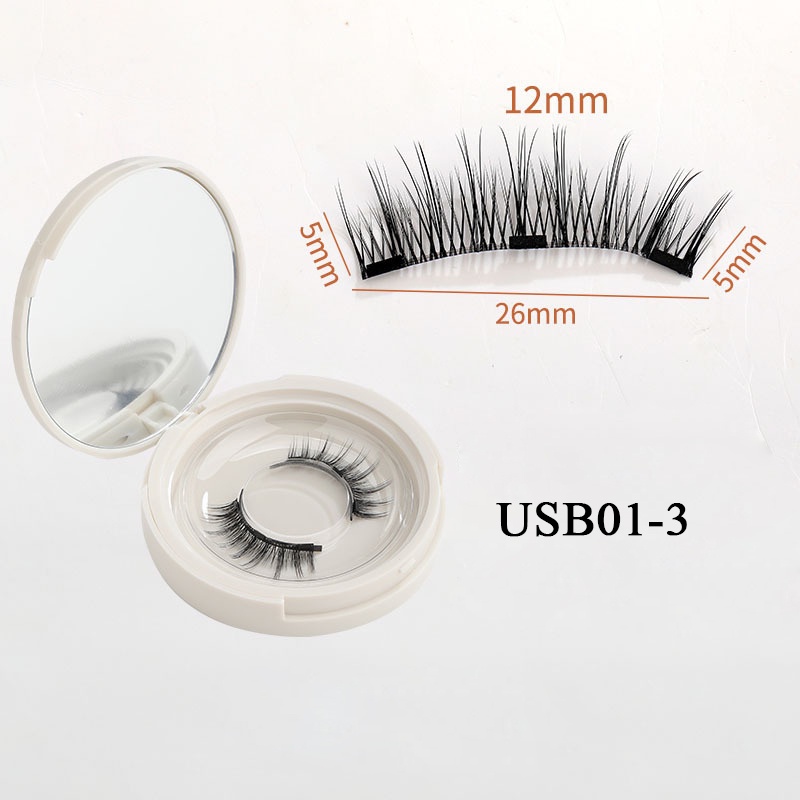 Fzc Lông Mi Giả Từ Tính Không Keo Có Thể Tái Sử Dụng Cho Nữ