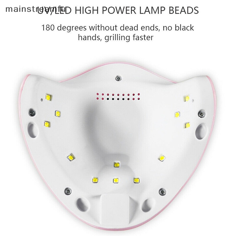 Máy Sấy Khô Sơn Móng Tay Bằng Tia uv 12 Bóng led usb 36w Chất Lượng Cao