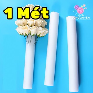 Mút xốp cắm hoa cây xốp 4cm dài 1m