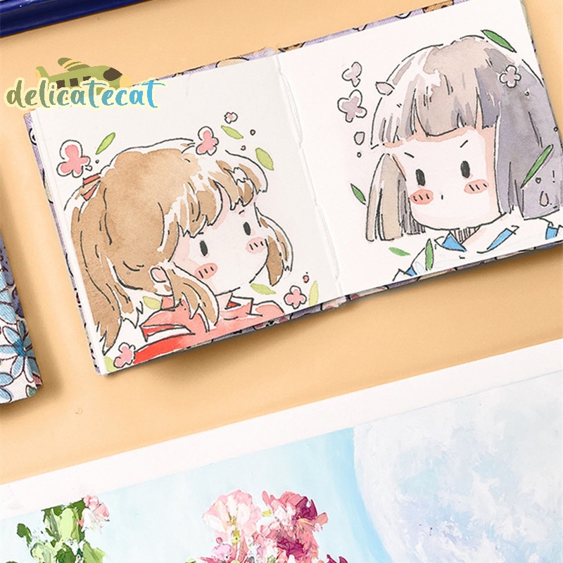 Sách Vẽ Phác Thảo mini 300g Bằng Gỗ pulp Màu Nước Đặc Biệt Dành Cho Học Sinh