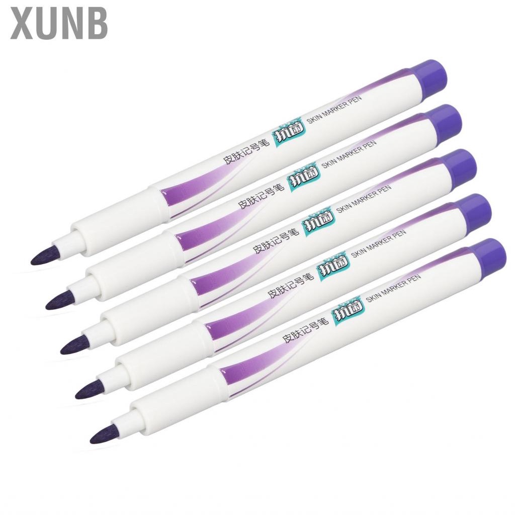 Xunb 5 Set Tattoo Marker Pen Ruler Washable Positioning  Microblading Eye GDT