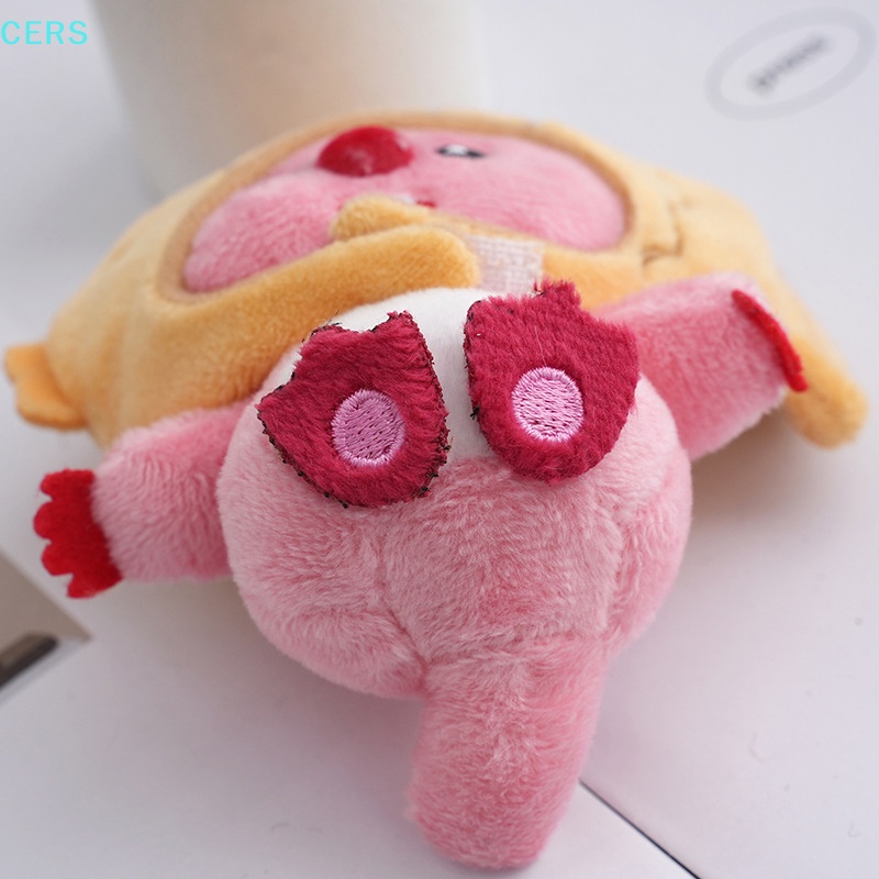 Đồ Chơi Búp Bê Hoạt Hình Đội Mũ Lưỡi Trai Nhồi Bông Dễ Thương Có Thể Tháo Rời Trang Trí Túi Xách [R