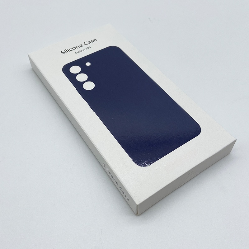 Samsung Ốp Điện Thoại Silicon Dạng Lỏng Mềm Mịn Bảo Vệ Toàn Diện Cho galaxy s23 s22 plus 5g s23plus