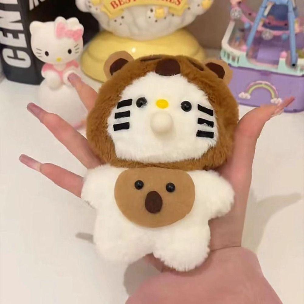 Bliss Búp Bê Nhồi Bông Hình Chim / Mèo / Đuôi Bồ Câu Có Móc Khóa diy