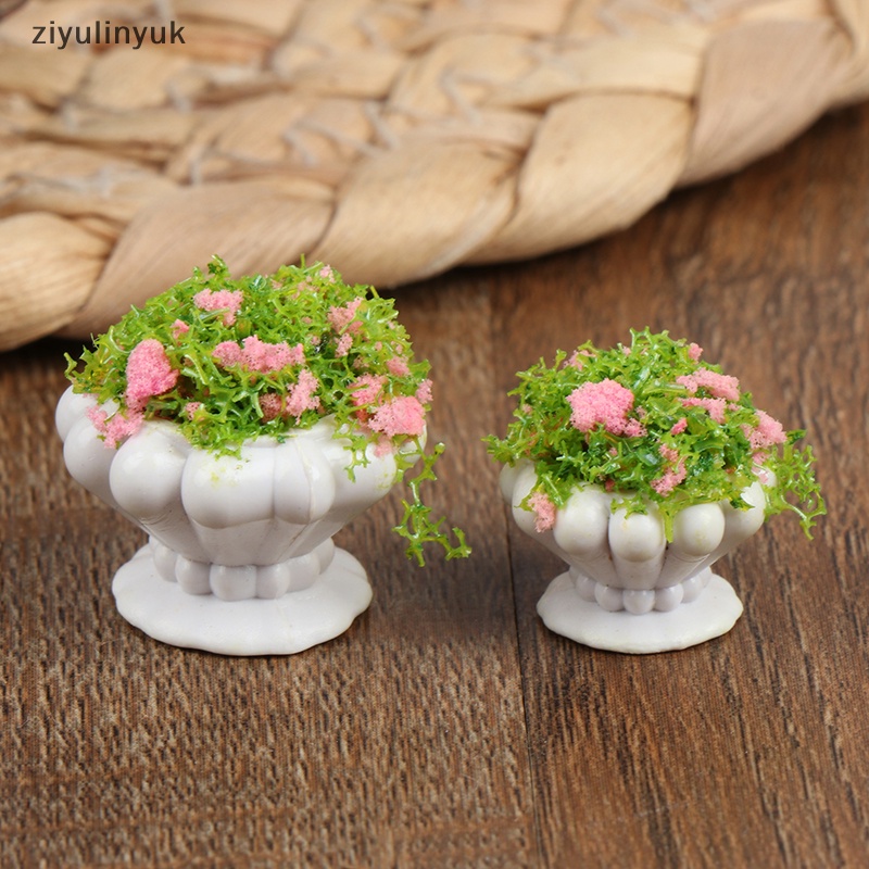 Chậu Hoa mini Tỉ Lệ 1: 12 Dùng Trang Trí Nhà Búp Bê
