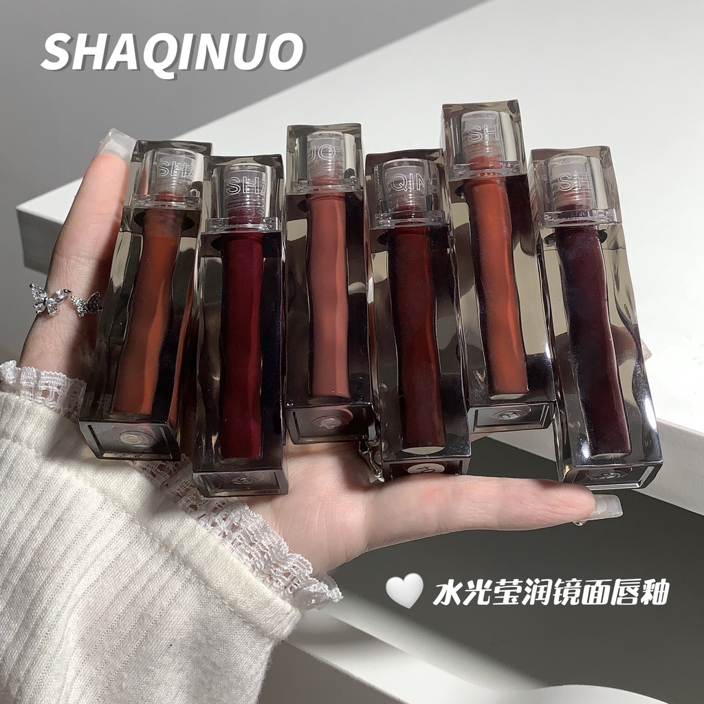 【Chính Hãng】Son kem bóng/Son bóng SHAQINUO Siêu lì căng mọng môi không lem lâu trôi,Son nội địa trung | BigBuy360 - bigbuy360.vn