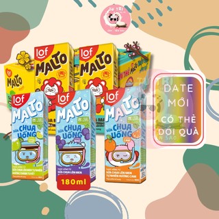 Sữa malto 180ml đủ vị thùng 48 hộp.