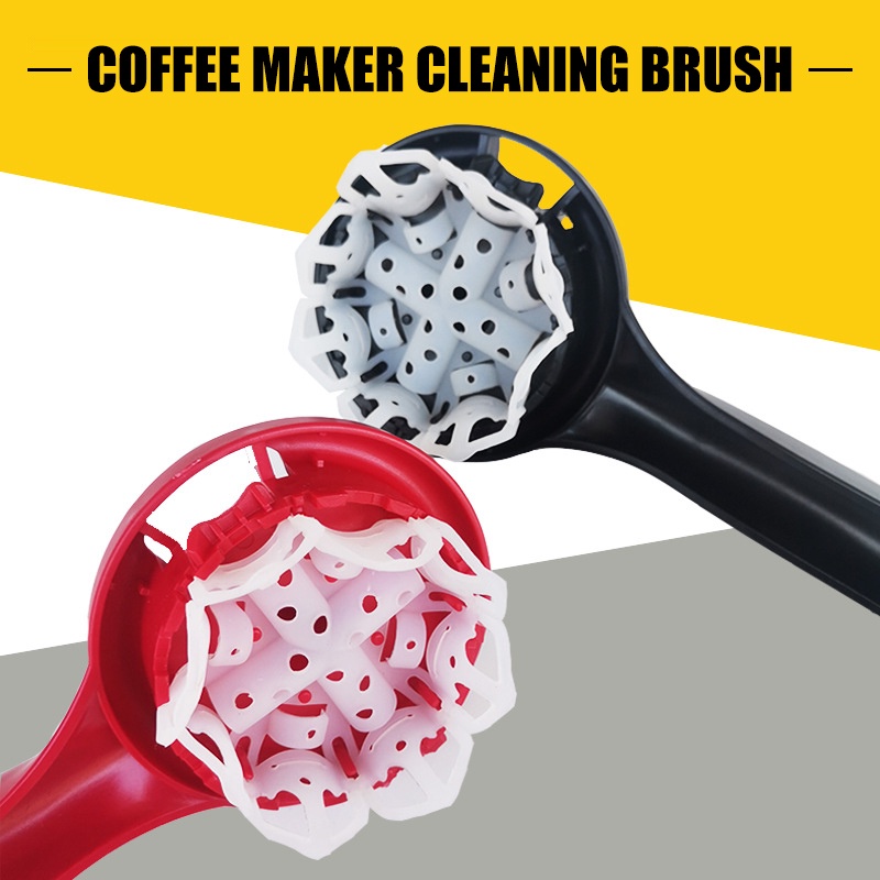 Cọ Vệ Sinh Máy Pha Cà Phê espresso Tự Động Có Tay Cầm Kích Thước dia57-59mm