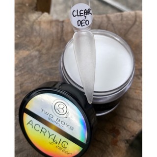 Bột đắp clear dẻo trong, bột đắp mịn dẻo lâu khô hủ 50g,150g b