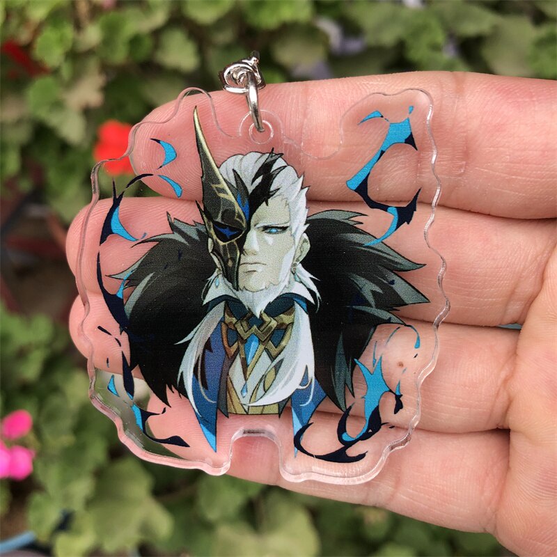 Móc khoá Genshin Impact Fatui Doctor Dottore Regrator Pantalone Anime Manga Nhật Bản Phụ Kiện Trang Trí Túi xách Balo