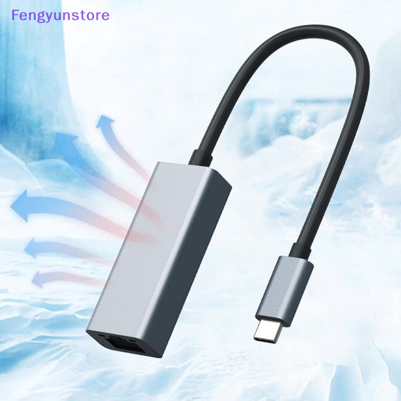 Card Mạng lan Chuyển Đổi type-c Sang rj45 100 / 1000mbps