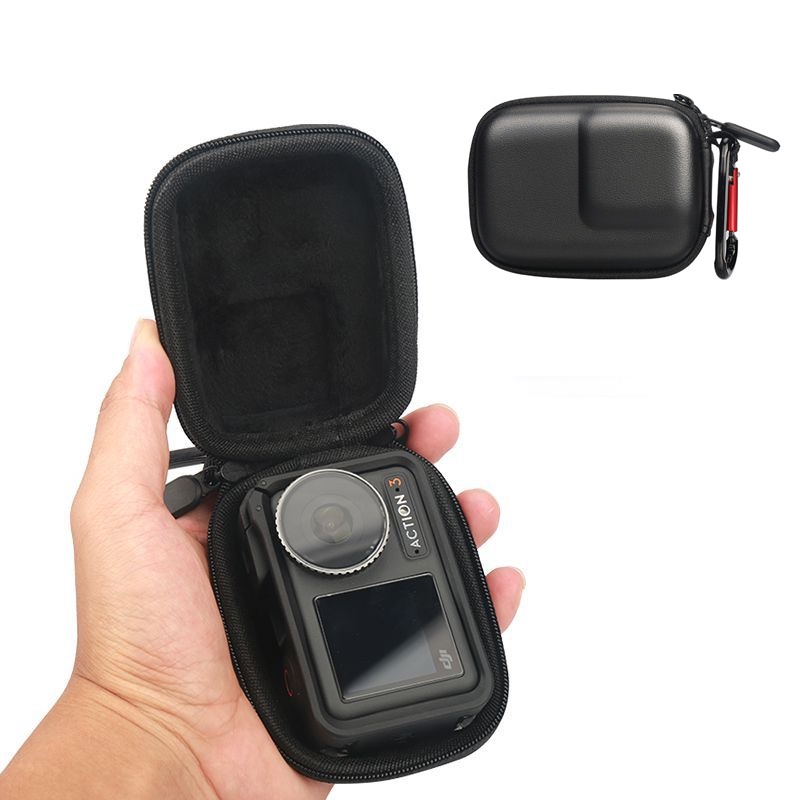 Hộp đựng chống nước Túi bảo vệ Mini cho máy ảnh Dji Osmo Action 3 / 4 / 5 Hộp lưu trữ PU cho Dji Osm