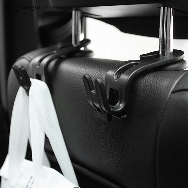 Xinghergood Set 2 Móc Treo Đồ Gắn Ghế Ngồi Xe Hơi Có Thể Gấp Gọn Thông Dụng xhg