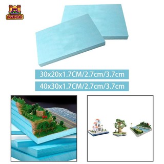 Predolo set 2 khối xốp hình chữ nhật làm mô hình phong cảnh diy