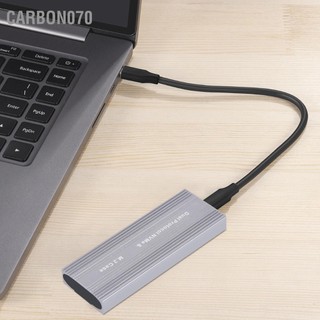 Carbon070 M.2 Nvme PCIE NGFF SATA SSD Vỏ Cổng Loại C 10Gbps UASP Tuân Thủ Công Cụ Ổ Cứng Thể Rắn Miễn Phí cho 2230 2242