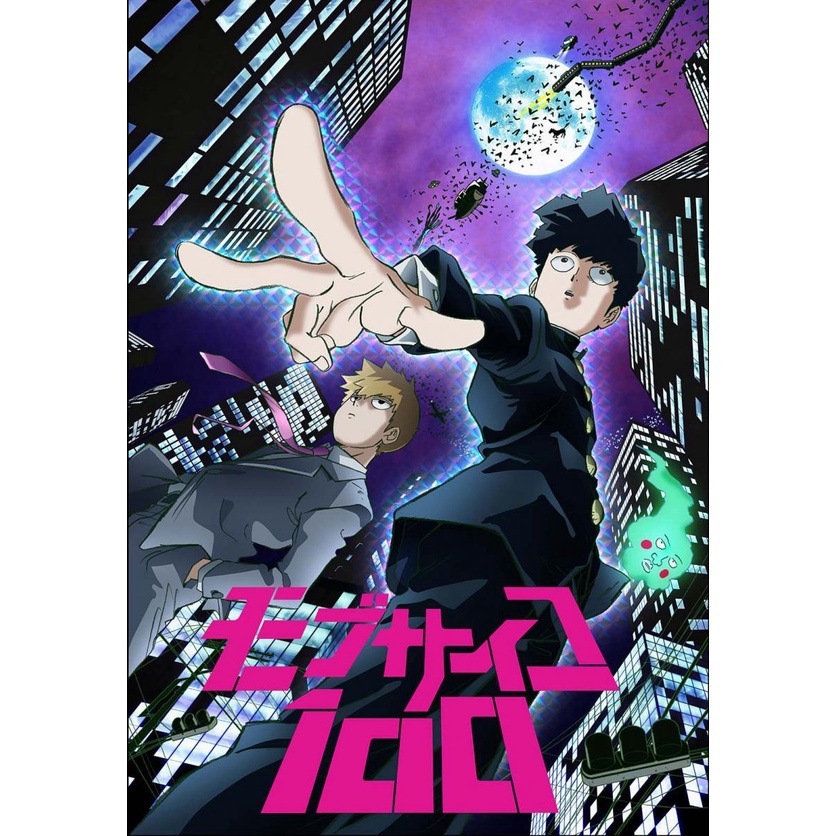 Poster Anime Mob Psycho GIẤY DECAL Tranh Dán Tường Anime/Manga Mob Psycho PT16