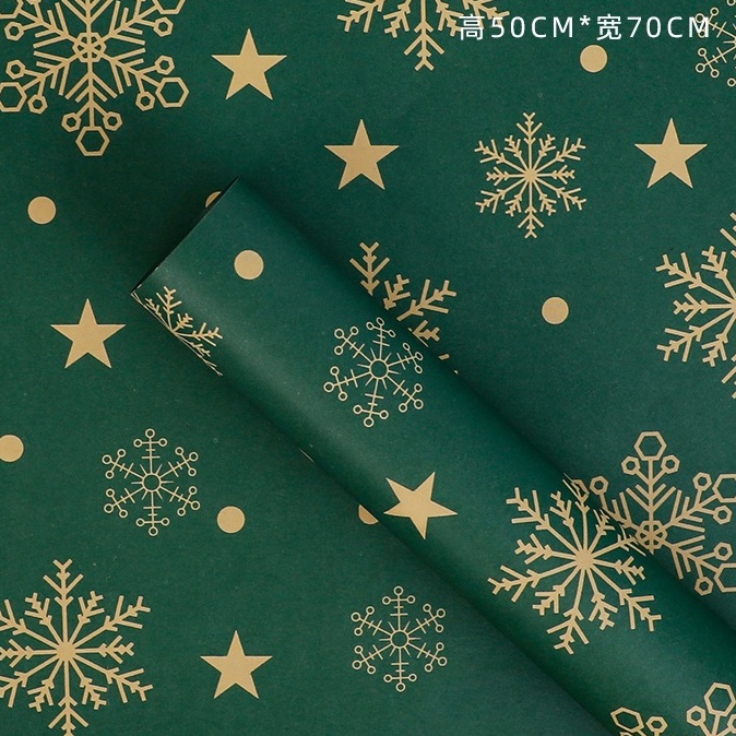 Giấy Gói Quà Giáng Sinh, Giấy Gói Hoa Noel - Quà Tặng Bạn Bè Người Thân