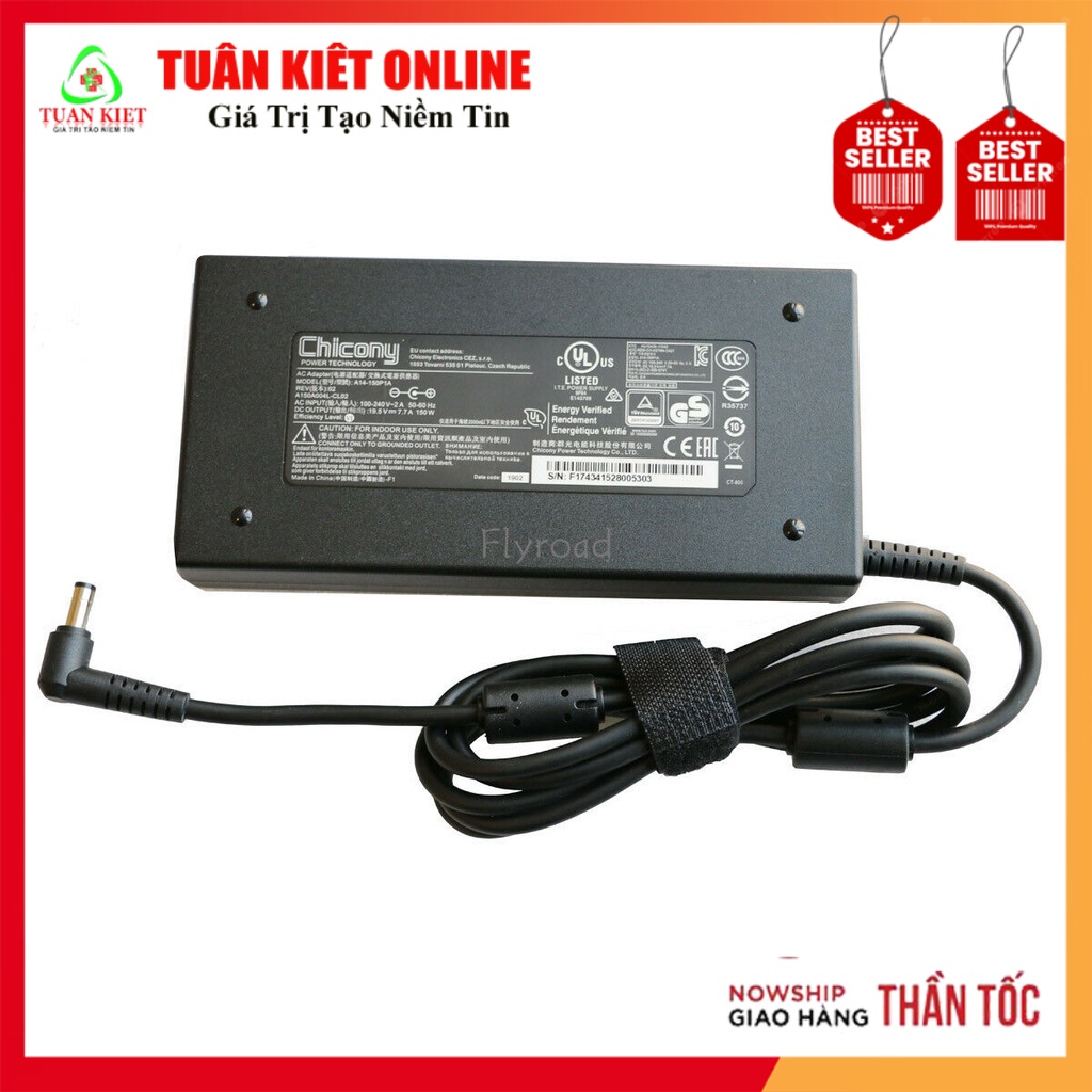 Sạc Adapter MSI GF75 Thin 10SCXR-617 Asus FX505GM 19.5V7.7A 150W 19.5V 7.7A 150W
