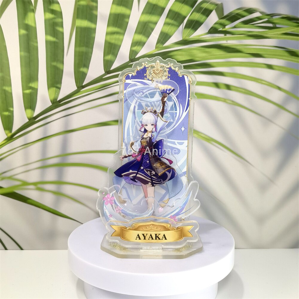 Mô hình Standee Anime Game Genshin Impact Zhongli Hutao Shougun Wanderer Alhaitham Phụ kiện trang trí 2